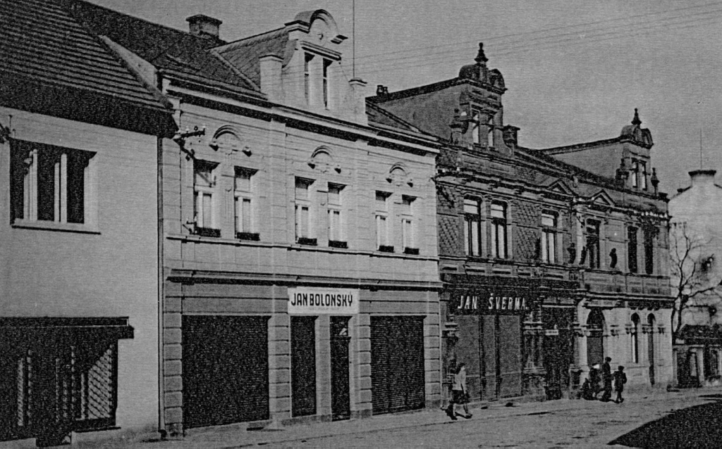 Mnichovo Hradiště čp. 78, obchod Jana Švermy (1880–1970)