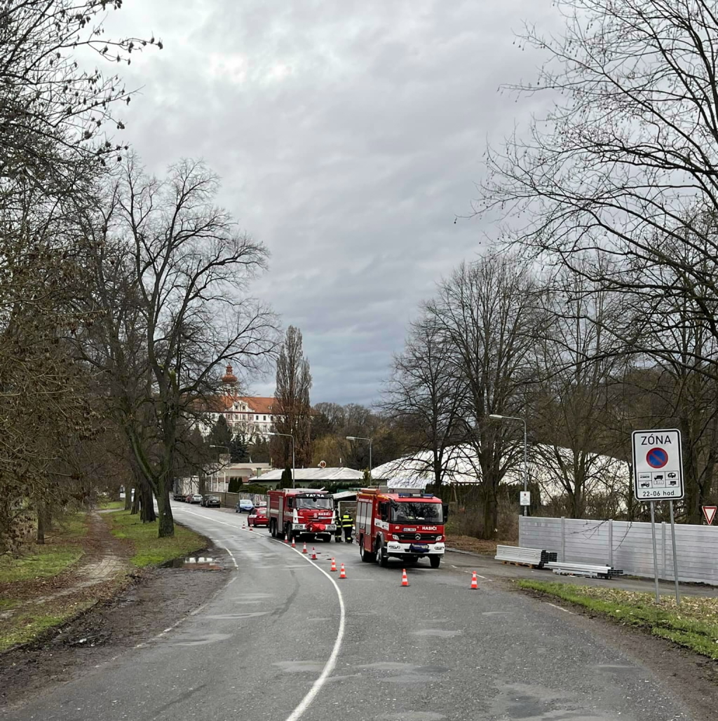 Silnice na Klášter zůstává průjezdná. Foto: město Mnichovo Hradiště