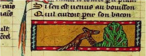 Reinardus vulpes, středověké vyobrazení