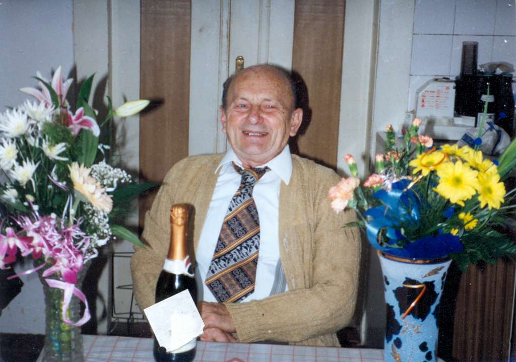 Oslava 80. narozenin, březen 2001. Foto: rodinný archiv