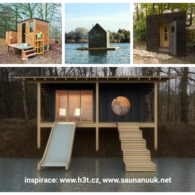 Lenka Zikmundová & Aleš Dittrich: Komunitní sauna Na Kamínkách
