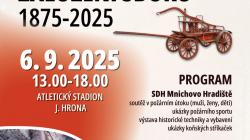 150 let mnichovohradišťských hasičů: SDH zve na sobotní oslavy do areálu ZŠ Studentská