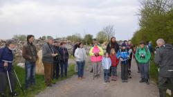 Vítání ptačího zpěvu v Dolním Bousově s Pavlem Kverkem. Foto: Zdeněk Plešinger