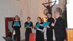 Hudba z rozhraní renesance a baroka zněla kostelem sv. Šimona a Judy ve Vlčím Poli. Foto: Zdeněk Plešinger