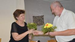 Spisovatelka Marie Formáčková navštívila Dolní Bousov. Foto: Zdeněk Plešinger