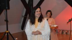 Poetický večer Pavly Bartkové a Jana Svetlana Majerčíka v Dolním Bousově. Foto: Zdeněk Plešinger