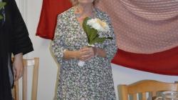 Dalším hostem v DPS v Dolním Bousově byla filmová Popelka Eva Hrušková. Foto: Zdeněk Plešinger