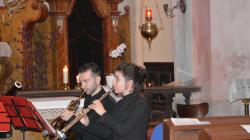 V neděli 16. listopadu 2022 byl uskutečněn koncert dechového kvinteta Inspiratio v kostele sv. Kateřiny v Dolním Bousově. Foto: Zdeněk Plešinger