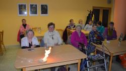 Kaskadér Rudolf Bok a zpěvák Vojtěch Šmíd v Dolním Bousově. Foto: Zdeněk Plešinger