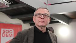 Lubomír Zaorálek na besedě v Mnichově Hradišti. Foto: Petr Novák