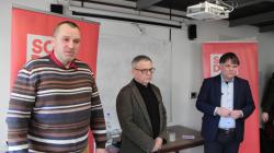 Lubomír Zaorálek na besedě v Mnichově Hradišti. Foto: Petr Novák