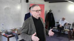 Lubomír Zaorálek na besedě v Mnichově Hradišti. Foto: Petr Novák