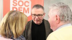 Lubomír Zaorálek na besedě v Mnichově Hradišti. Foto: Petr Novák
