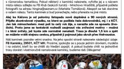 KČT Mnichovo Hradiště zve na prosincové akce: po stopách kamínků i za betlémem na Zásadku