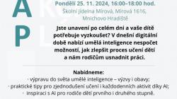 Jak efektivně využít AI při učení dětí? Dozvíte se na přednášce MAP Mnichovohradišťsko