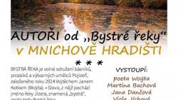 Poetický podvečer přivede do Kafé Ořech autory od Byst­ré řeky
