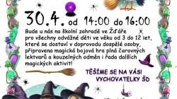 Chcete se magicky pobavit? Přijďte na čarodějnické odpoledne do Žďáru