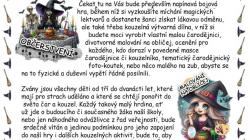 Chcete se magicky pobavit? Přijďte na čarodějnické odpoledne do Žďáru