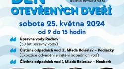 V sobotu můžete navštívit úpravnu vody na Rečkově i čistírny odpadních vod v Mladé Boleslavi. VaK pořádá den otevřených dveří