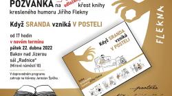 Křest knihy kresleného humoru vozíčkáře z Bakova se blíží