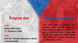 80. výročí konce války si město připomene vyvěšením Vlajky pro republiku i společnými akcemi s organizací Post Bellum