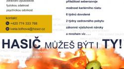 Máte zájem o práci u hasičů? Přijďte se podívat do Mladé Boleslavi na náborový den
