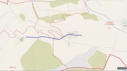 Nákres vodovodu na Chlumíně. Zdroj: obec Kněžmost