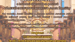 Noc kostelů na Všeborsku nabídne koncert saxofonového kvarteta i povídání kronikářky