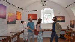 Slunce jako oko draka. Výstava fotografií Pavla Bartka v Dolním Bousově přináší neobyčejný zážitek. Foto: Zdeněk Plešinger