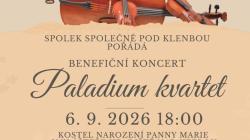 V klášterském kostele se uskuteční benefiční koncert Paladium kvartet