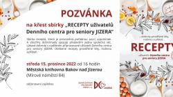 Zakoupit knížku Recepty je možné přímo v centru nebo na vánočních trzích, kde můžete navštívit náš stánek