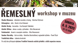 Zažijte opět živě řemesla v muzeu. Již tuto sobotu
