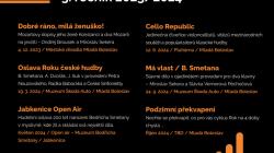 Hudební cyklus Rok na 4 doby děkuje za přízeň v roce 2023 a zve na další koncerty