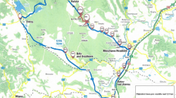 Objízdná trasa pro nákladní vozidla nad 3,5 tun (mimo autobusy) je stanovena objížďka v délce 52 km v úseku Mimoň – Mnichovo Hradiště. Vedena je přes Doksy, Bělou pod Bezdězem a Bakov nad Jizerou