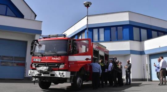 Dobrovolní hasiči v Chocnějovicích mají nové auto