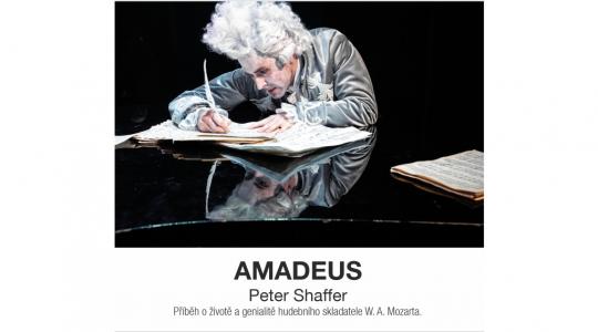 Rivalita mezi dvěma muži v zajetí svých múz, geniality a touhy po slávě. Městské divadlo Mladá Boleslav zve na slavnou hru Amadeus