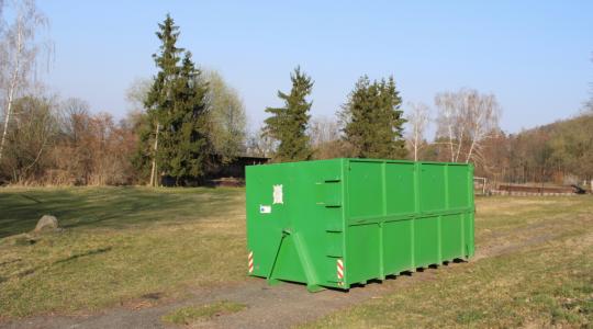 V místních částech jsou přistavené kontejnery na bioodpad, k dispozici budou do konce dubna. Ilustrační foto: Petr Novák