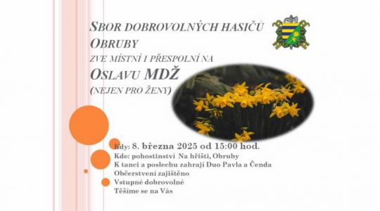 Oslavte Mezinárodní den žen v Obrubech