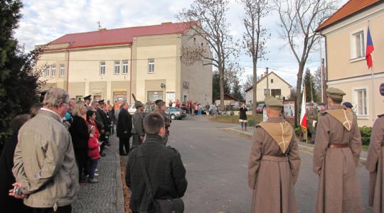 Ilustrační foto: Petr Novák (odhalení pamětní desky Josefu Jáchymovi, 28. října 2013)