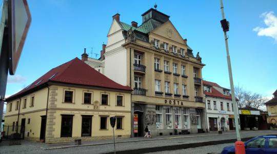 Pošta v Mnichově Hradišti zůstane o sobotách zavřena i v únoru. Foto: Petr Novák