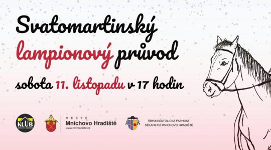 V sobotu přijede do Hradiště svatý Martin na bílém koni. Můžete se s ním vydat na lampionový průvod