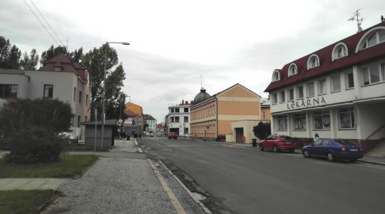 Ulice Víta Nejedlého v Mnichově Hradišti. Foto: Petr Novák