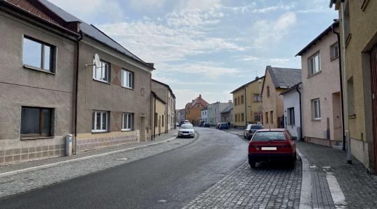 Žižkova ulice v Bakově. Foto: město Bakov nad Jizerou